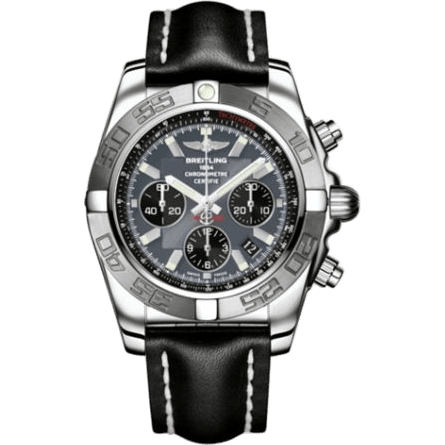 Breitling Chronomat 44 Stainless Steel / Grey / Calf AB011011/F546/435X
