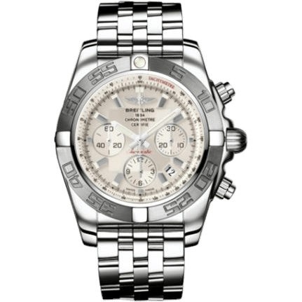 Breitling Chronomat 44 Stainless Steel / Silver / Bracelet AB011011/G684/375A