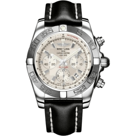 Breitling Chronomat 44 Stainless Steel / Silver / Calf AB011011/G684/435X