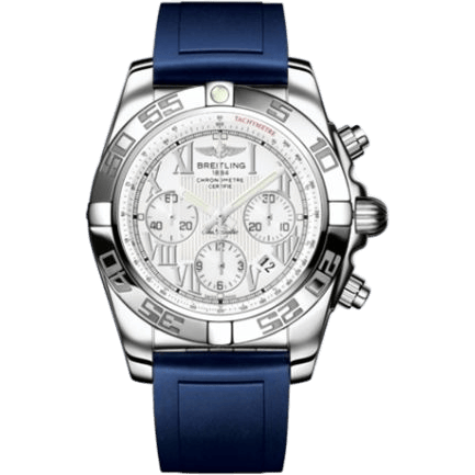 Breitling Chronomat 44 Stainless Steel / Antarctica White / Rubber AB011012.A690.145S