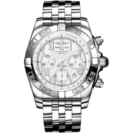 Breitling Chronomat 44 Stainless Steel / Antarctica White / Bracelet AB011012.A690.375A