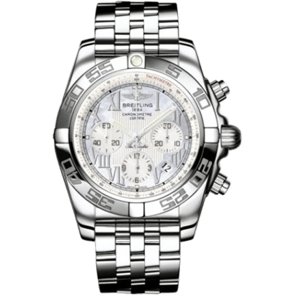 Breitling Chronomat 44 Stainless Steel / Pearl Roman / Bracelet AB011012.A691.375A