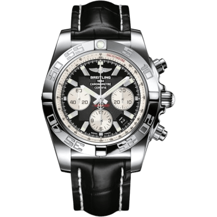 Breitling Chronomat 44 Stainless Steel / Inverted Panda / Croco AB011012.B967.744P