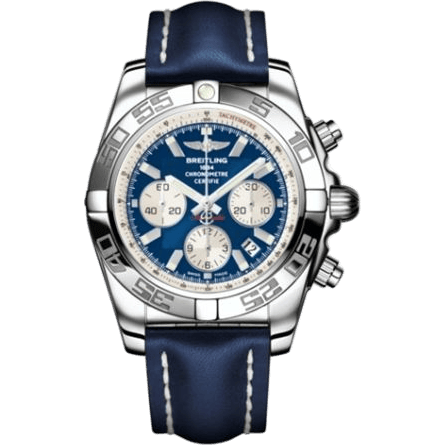 Breitling Chronomat 44 Stainless Steel / Blue / Calf / Pin AB011012/C788/105X/A20BA.1