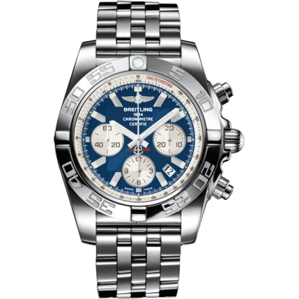Breitling Chronomat 44 Stainless Steel / Blue / Bracelet AB011012.C788.375A