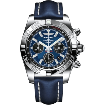 Breitling Chronomat 44 Stainless Steel / Blackeye Blue / Calf AB011012.C789.105X