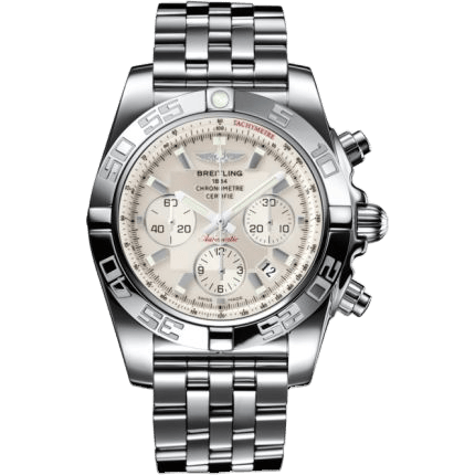 Breitling Chronomat 44 Stainless Steel / Silver / Bracelet AB011012.G684.375A