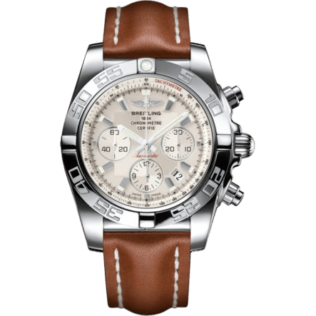 Breitling Chronomat 44 Stainless Steel / Silver / Calf AB011012.G684.433X