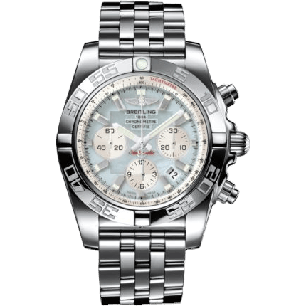 Breitling Chronomat 44 Stainless Steel / Gray Pearl / Bracelet AB011012.G685.375A