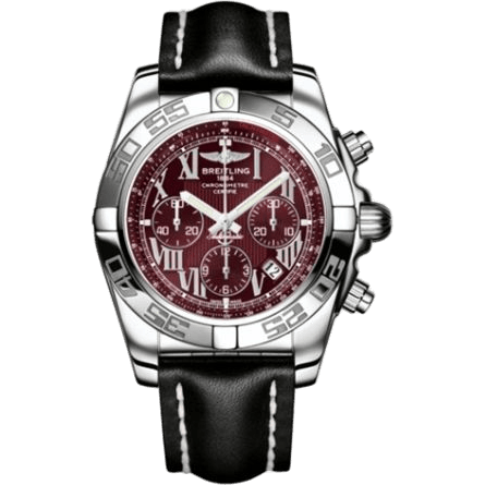 Breitling Chronomat 44 Stainless Steel / Mirage Red / Calf AB011012.K522.435X
