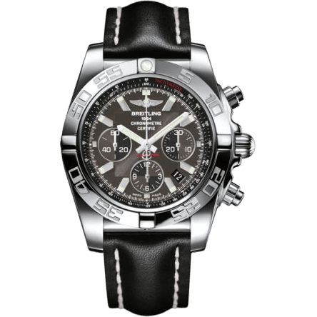 Breitling Chronomat 44 Stainless Steel / Carbon Black / Calf AB011012.M524.435X