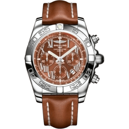 Breitling Chronomat 44 Stainless Steel / Amber / Calf AB011012.Q566.433X
