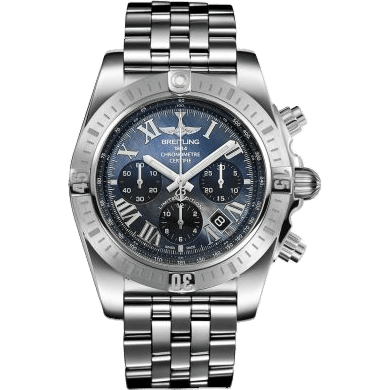 Breitling Chronomat 44 Stainless Steel / Black MOP - Roman / Japan Special Edition AB01153A1B1A1