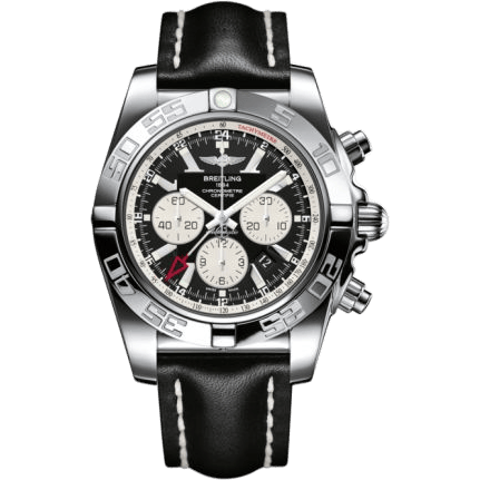 Breitling Chronomat 47 GMT Stainless Steel / Onyx Black / Calf AB041012.BA69.441X