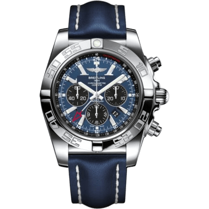 Breitling Chronomat 47 GMT Stainless Steel / Blackeye Blue / Calf AB041012.C835.101X