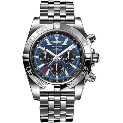 Breitling Chronomat 47 GMT Stainless Steel / Blackeye Blue AB041012.C835.383A