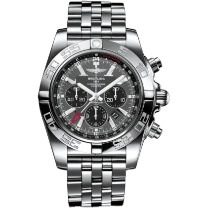 Breitling Chronomat 47 GMT Stainless Steel / Blackeye Gray / Bracelet AB041012.F556.383A
