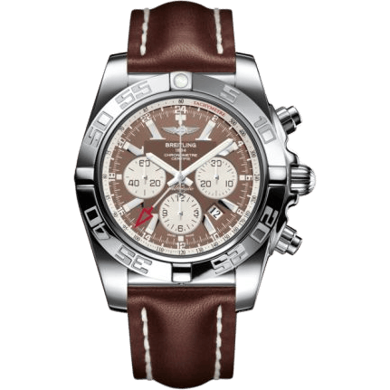 Breitling Chronomat 47 GMT Stainless Steel / Metallica Brown / Calf AB041012.Q586.443X