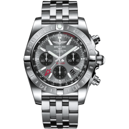 Chronomat 44 GMT Stainless Steel / Blackeye Grey / Bracelet