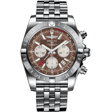 Chronomat 44 GMT Stainless Steel / Metallica Brown / Bracelet
