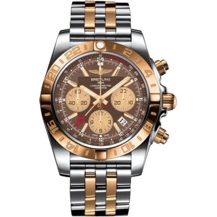 Chronomat 44 GMT Stainless Steel / Rose Gold / Metallica Brown / Bracelet