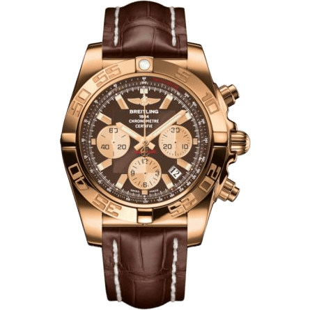 Breitling Chronomat 44 Rose Gold / Metallica Brown / Croco HB011012.Q576.739P