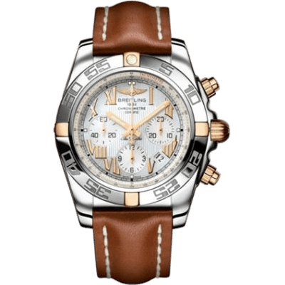 Breitling Chronomat 44 Stainless Steel / Rose Gold / MOP - Roman IB011012/G693
