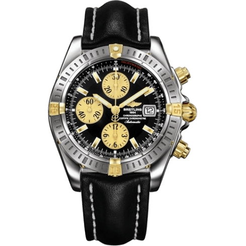 Chronomat Evolution Stainless Steel / Yellow Gold / Black