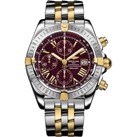Chronomat Evolution Stainless Steel / Yellow Gold / Black - Roman