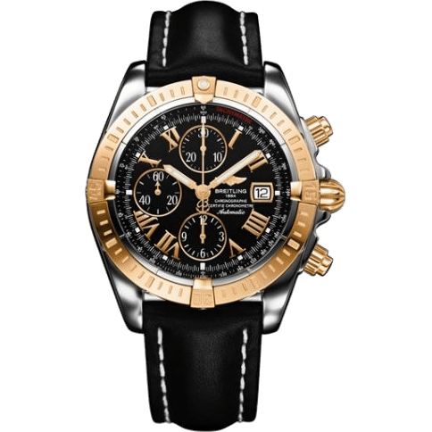 Chronomat Evolution Stainless Steel / Yellow Gold / Black - Roman