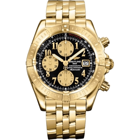 Chronomat Evolution Yellow Gold / Black