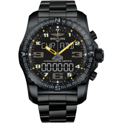 Cockpit B50 Night Mission / Black-Yellow / Bracelet