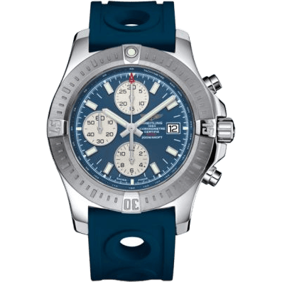 Breitling Colt Chronograph Automatic Stainless Steel / Mariner Blue / Rubber / Pin A1338811.C914.228S/A20S.1
