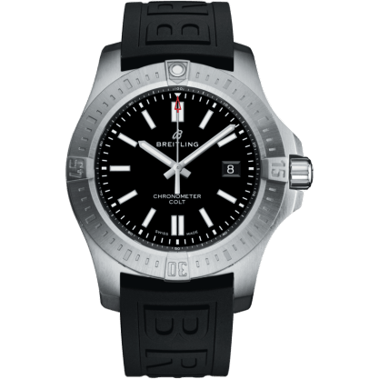 Chronomat Colt 44 Automatic Black / Rubber / Folding