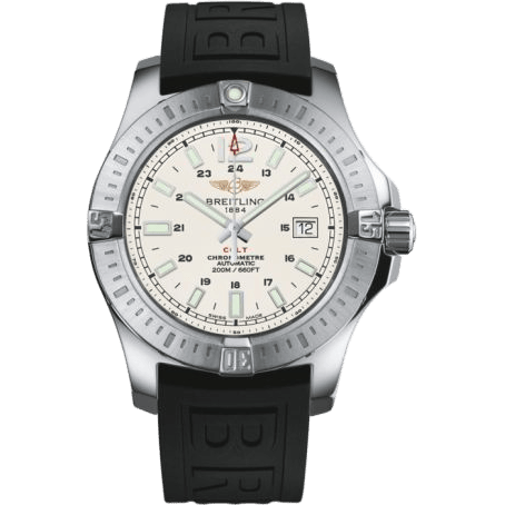Breitling Colt 44 Automatic Stratus Silver / Rubber A1738811.G791.152S