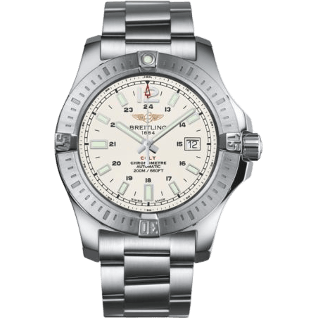 Breitling Colt 44 Automatic Stratus Silver / Bracelet A1738811.G791.173A
