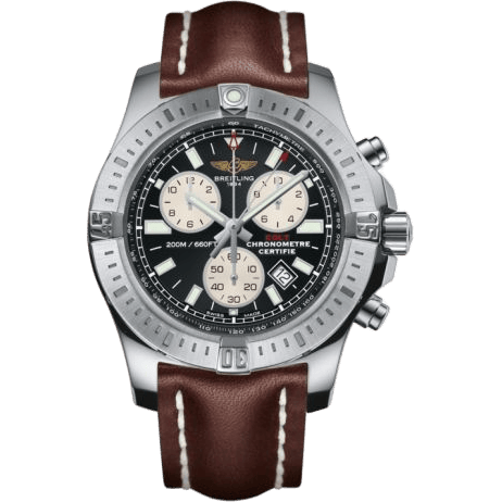 Breitling Colt Chronograph Volcano Black / Calf / Pin A7338811/BD43/437X/A20BA.1