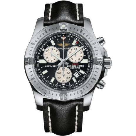 Colt Chronograph Volcano Black / Calf / Pin