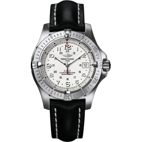 Breitling Colt Quartz Silver / Calf A7438010.G598.428X