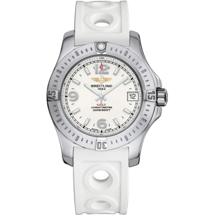 Breitling Colt 36 Stratus Silver / Rubber / Pin A7438911/G803/230S/A16S.1