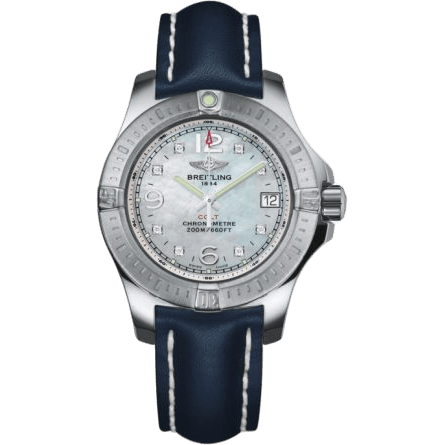 Breitling Colt Lady Pearl Diamond / Calf / Pin A7738811/A769/116X/A14BA.1