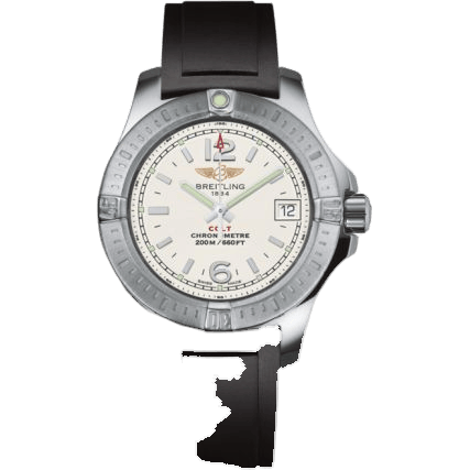 Breitling Colt Lady Stratus Silver / Rubber / Pin A7738811/G793/133S/A14S.1