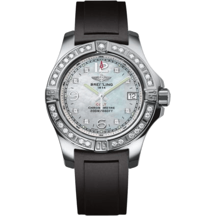 Breitling Colt Lady Diamond / Pearl Diamond / Rubber / Pin A7738853/A769/133S/A14S.1
