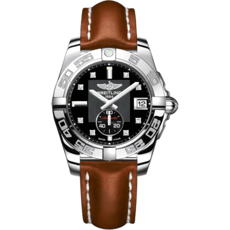Breitling Galactic 36 Automatic Stainless Steel / Volcano Black Diamond / Calf A3733012/BD02/412X/A16BA.1