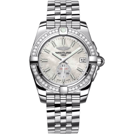 Breitling Galactic 36 Automatic Stainless Steel / Diamond / Pearl / Bracelet A3733053/A788/376A