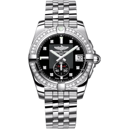 Breitling Galactic 36 Automatic Stainless Steel / Diamond / Volcano Black Diamond / Bracelet A3733053/BD02/376A