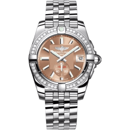 Breitling Galactic 36 Automatic Stainless Steel / Diamond / Copperhead Bronze / Bracelet A3733053/Q582/376A