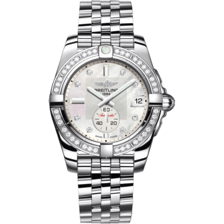 Breitling Galactic 36 Automatic Stainless Steel / Diamond / Pearl Diamond / Bracelet A37330531A1A1
