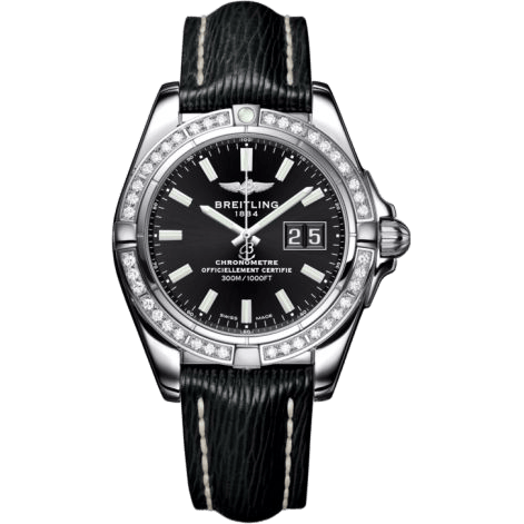 Breitling Galactic 41 Stainless Steel / Diamond / Onyx Black / Sahara A49350LA.BE58.218X