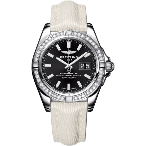 Breitling Galactic 41 Stainless Steel / Diamond / Onyx Black / Sahara A49350LA.BE58.237X